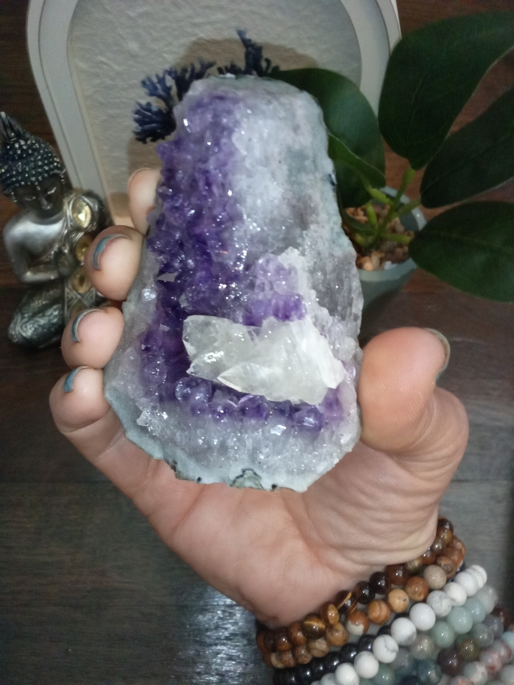 Amethyst Crystal Cluster From Brazil
